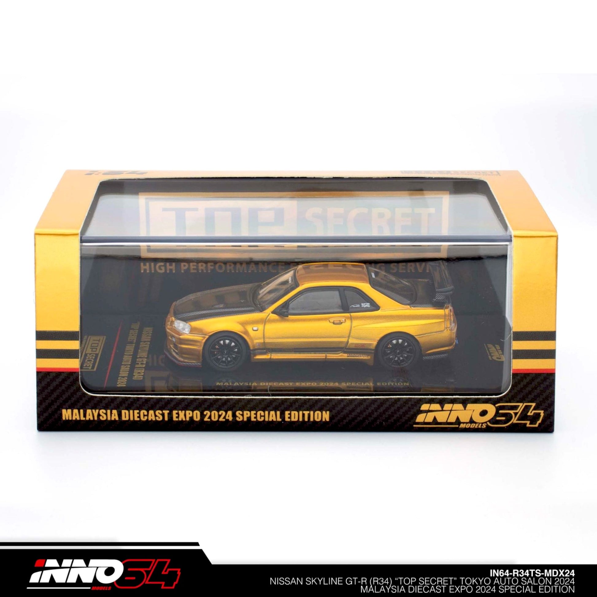 イノモデル inno 64 日産 GTR R34 TOP SECRET 海外限定 Amazon | INNO Models イノモデル 1/64 Nissan スカイライン GT